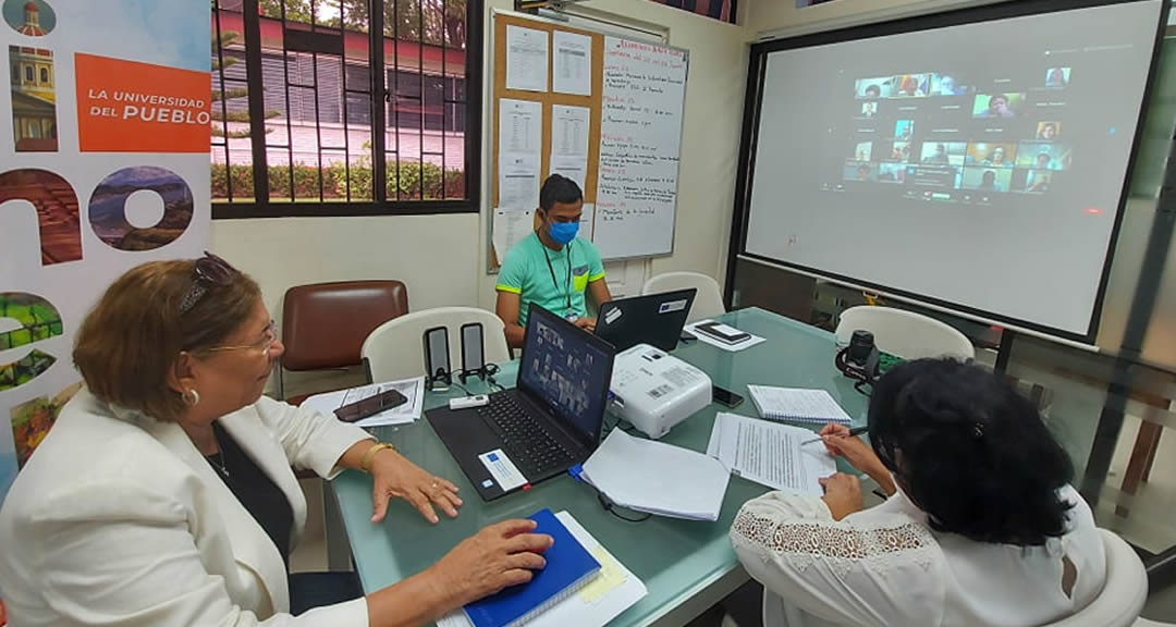 Sexta reunión de comisiones de Extensión Universitaria e Innovación y Emprendimiento de la UNAN-Managua