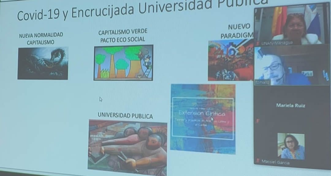 Webinario Extensión Crítica en Tiempos de Pandemia: Aporte a las universidades latinoamericanas