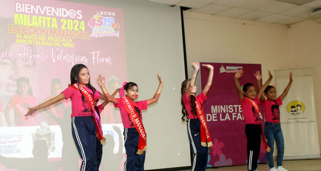 UNAN-Managua y MILAVF fomentan la recreación y el desarrollo del talento de la niñez