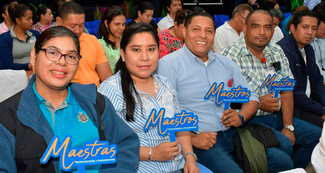 Se reconoce labor docente en la formación integral de los estudiantes nicaragüenses