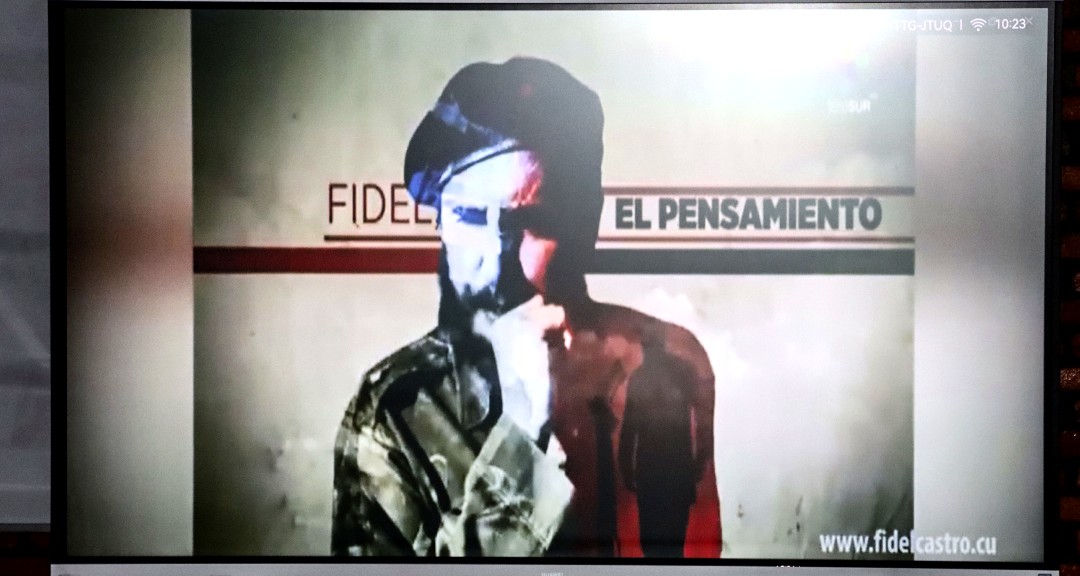 UNAN-Managua realiza proyección de Documental recordando al líder de la revolución cubana Fidel Castro