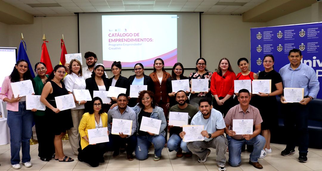 Protagonistas del Programa Emprendedor Creativo culminan proceso formativo