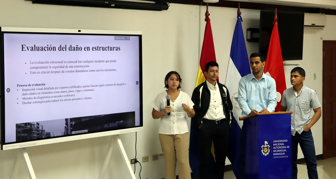 Futuros ingeniero, protagonistas de Seminario Estudiantil en Ingeniería Sismorresistente