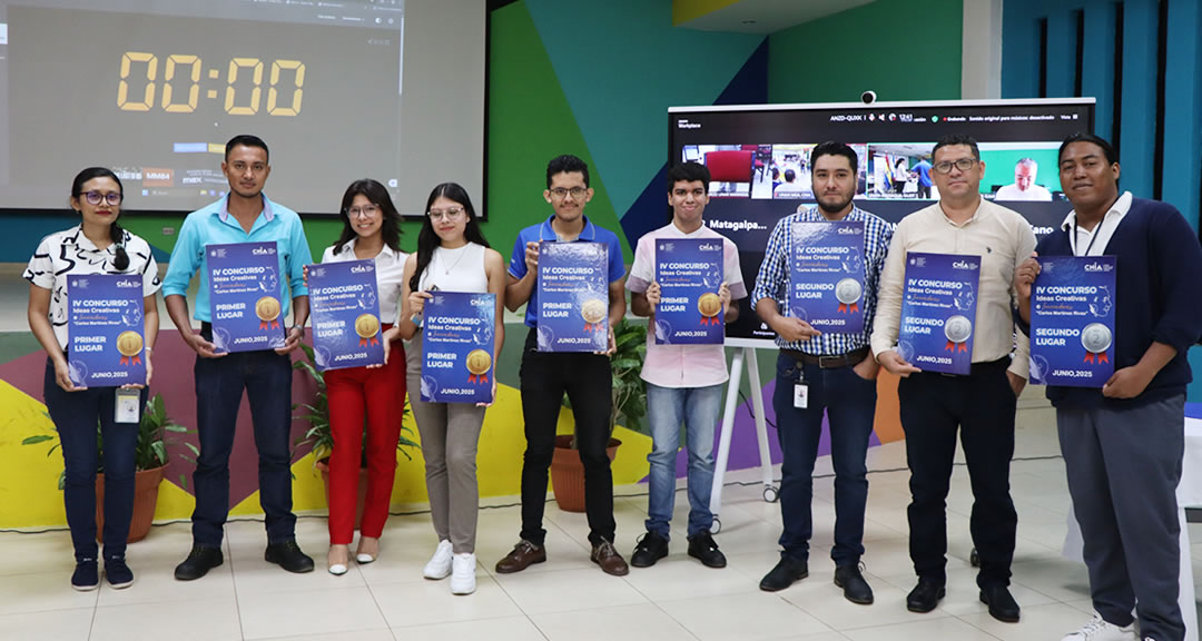Universitarios participan con 24 proyectos en concurso de Ideas Creativas Carlos Martínez Rivas