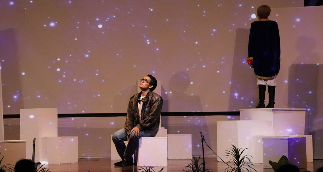 Obra teatral El Principito es presentada en la UNAN-Managua