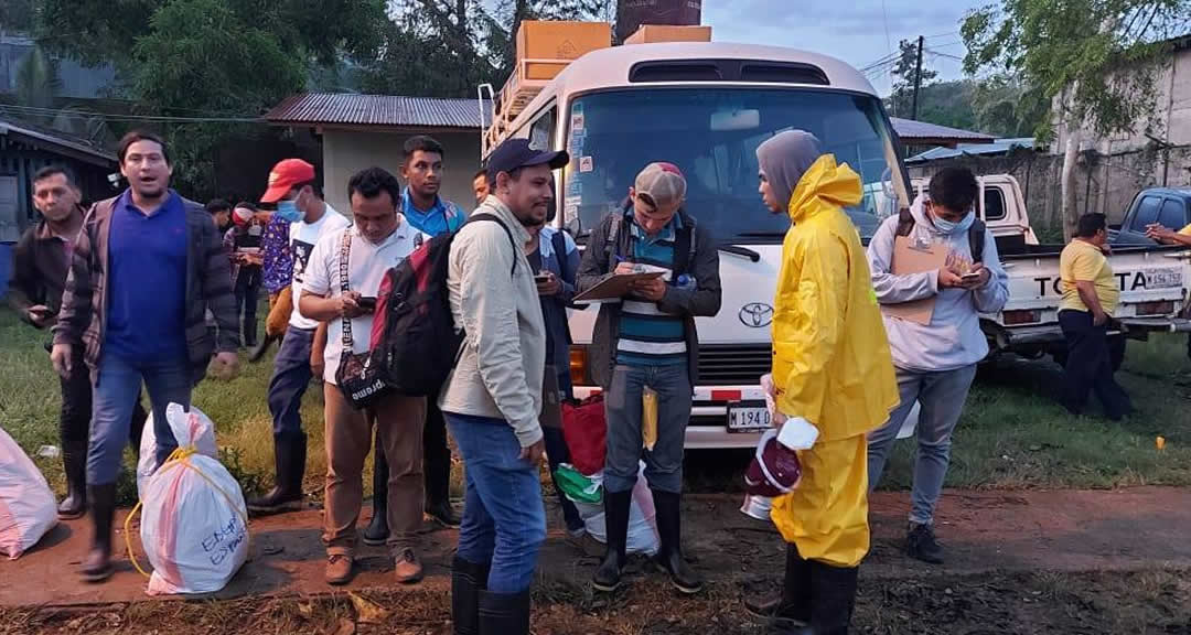 Brigadistas universitarios llegan a Siuna.