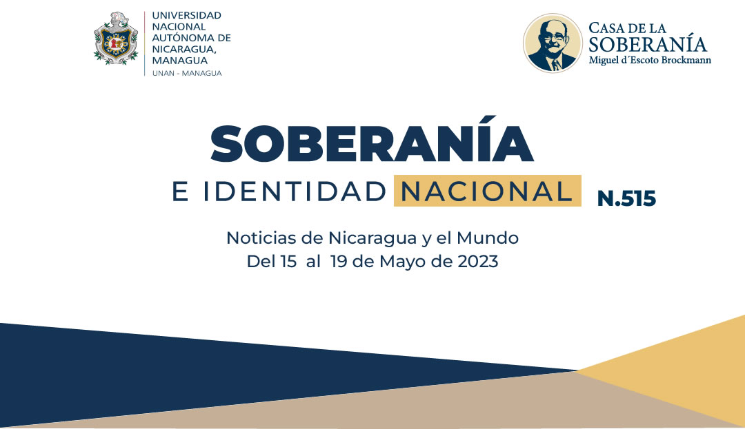 Boletín Informativo. No. 515, Soberanía e Identidad