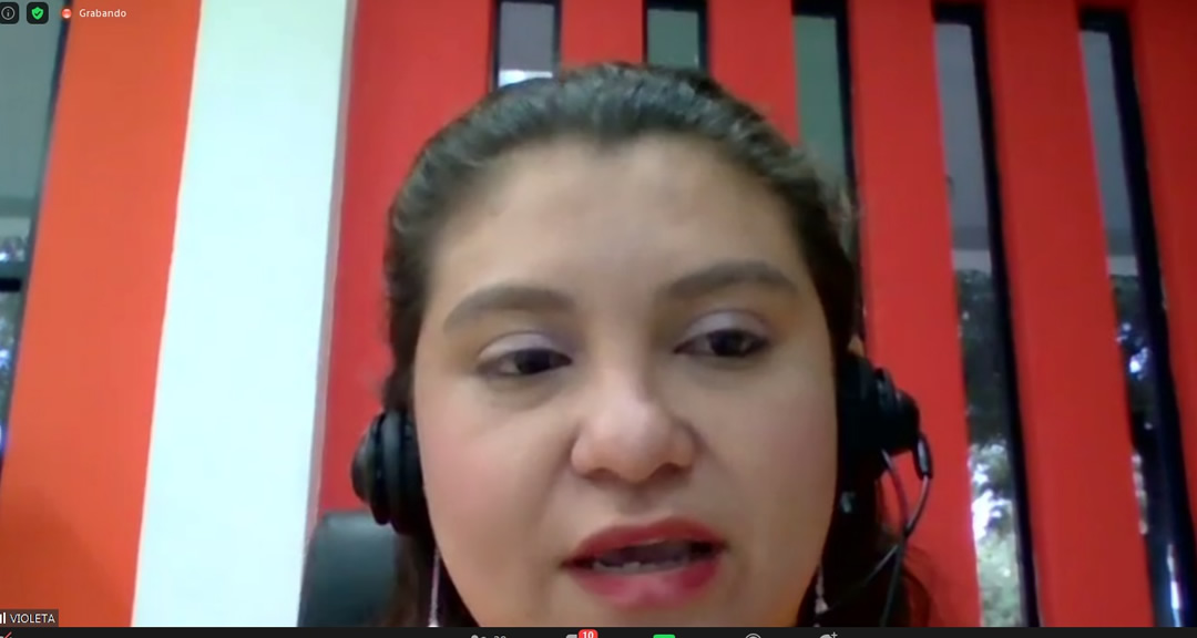 MSc. Violeta del Socorro Gago García, Coordinadora de Innovación de la UNAN-Managua.