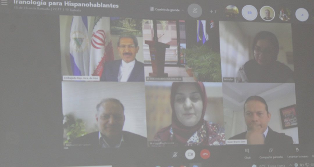 Participantes de la actividad, de manera virtual.