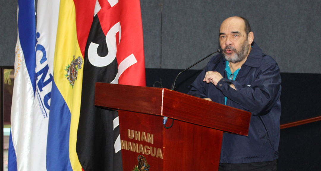 Dr. Luis Alfredo Lobato Blanco, Vicerrector General de la UNAN-Managua