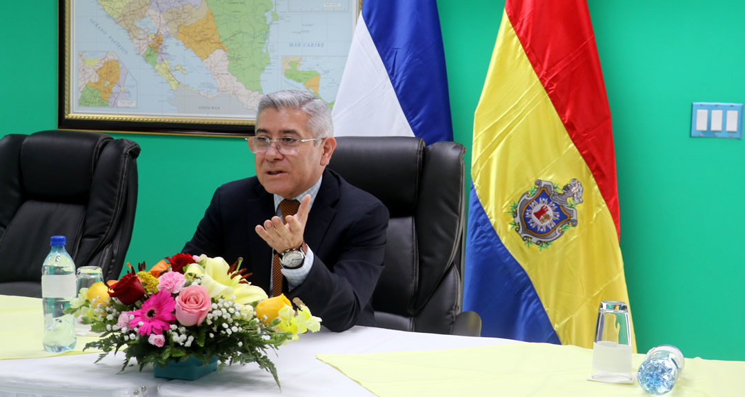 Señor Marcelo Flores Aliaga, encargado de Negocios de la Embajada de Chile en Nicaragua.