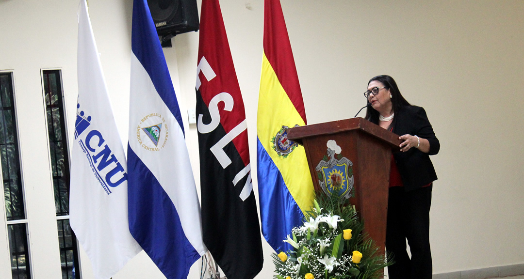 Doctora Maribel Duriez, presidenta del CNU.