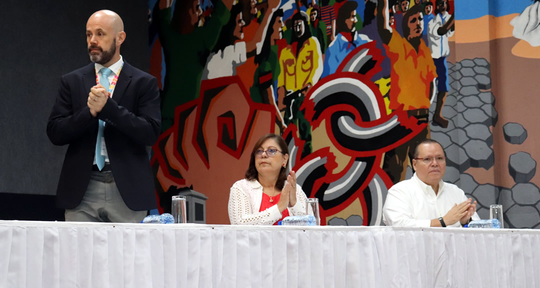 Presidieron el acto autoridades del CNU, FAO y SNCCP.