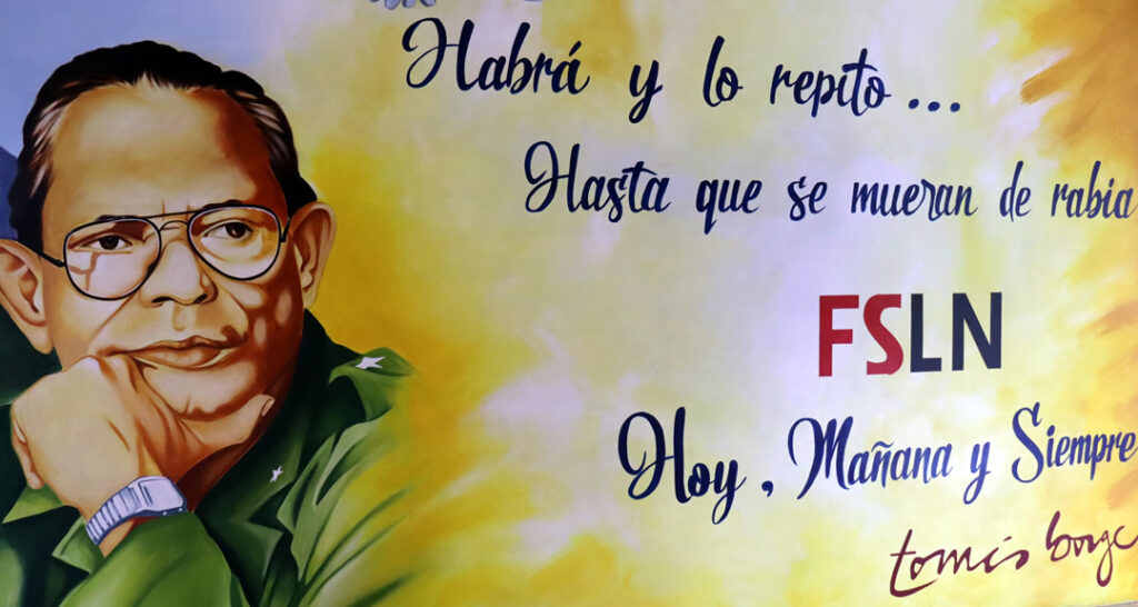 UNAN-Managua inaugura mural dedicado al comandante Tomás Borge Martínez