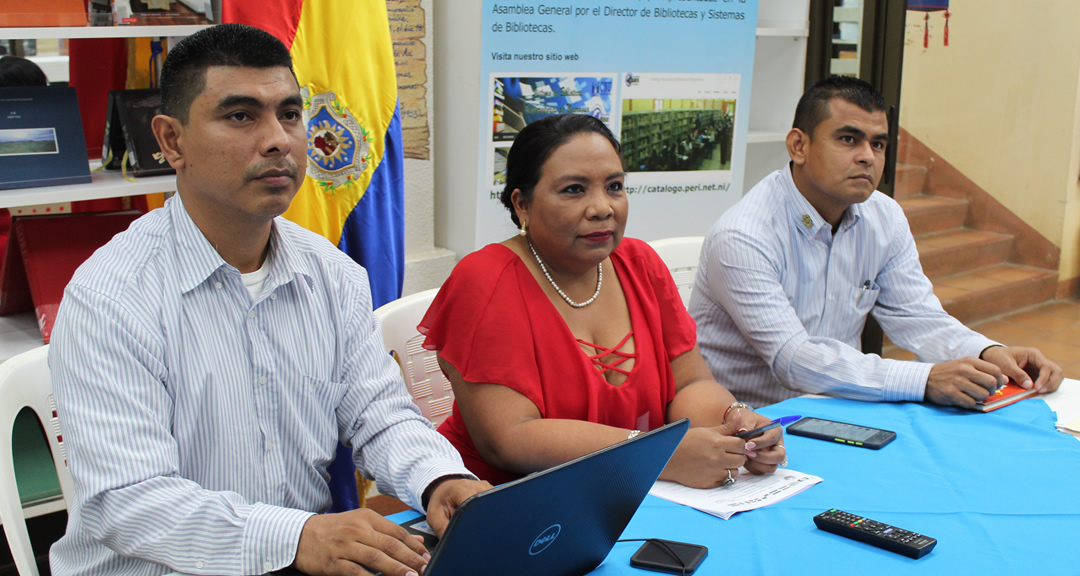 Maestros Marcos Morales, Maritza Vallecillo y Miguel Gutiérrez, participaron en representación de Nicaragua.