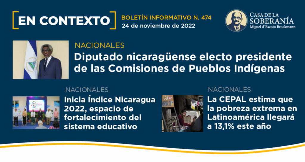 Boletín Informativo No.474