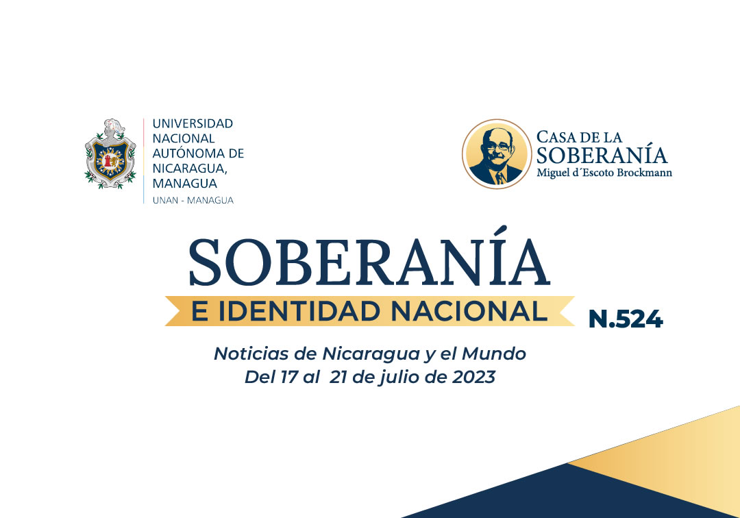 Boletín Informativo. No. 524, Soberanía e Identidad