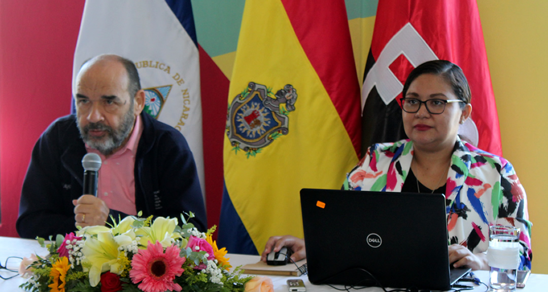 Dr. Luis Alfredo Lobato Blanco, vicerrector de la UNAN-Managua y director de la Casa de la Soberanía Miguel d'Escoto Brockmann.