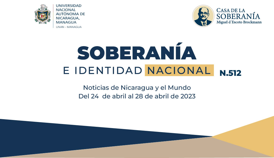 Boletín Informativo. No. 512, Soberanía e Identidad