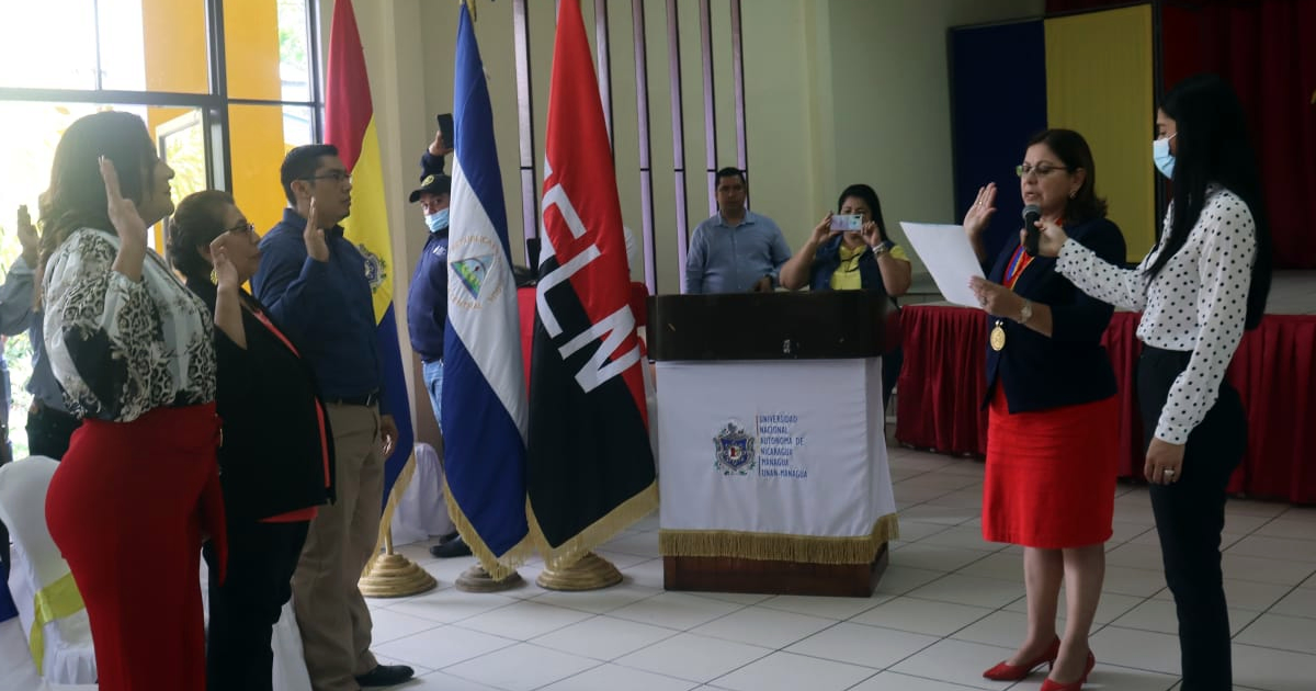 Autoridades de la FAREM-Matagalpa toman posesión de sus cargos