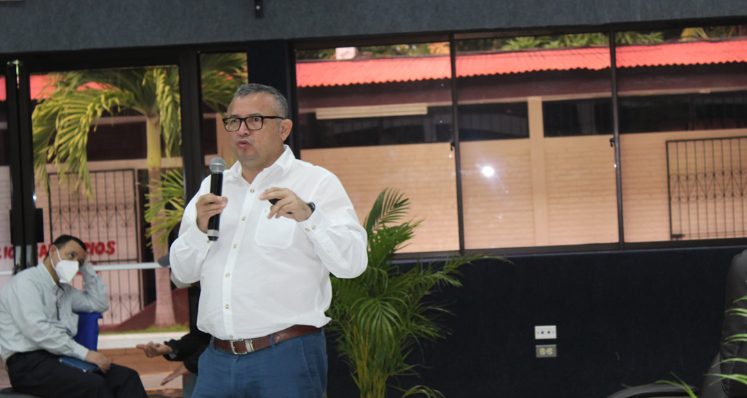 Maestro Benedicto García, Coordinador TIC del CNU.