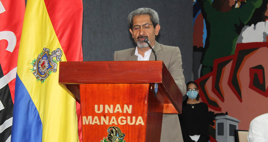 Sr. Majid Salehí, Embajador de la República Islámica de Irán en Nicaragua.