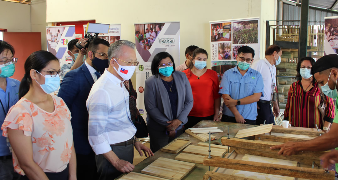 Recorrido por el taller de bambú