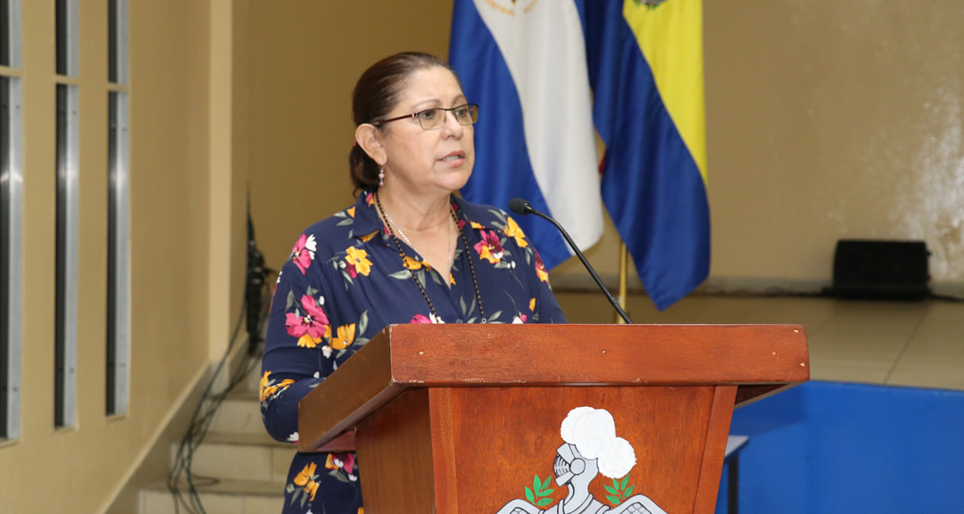 Rectora de la UNAN-Managua inaugura el diplomado