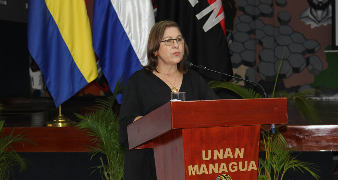 Rectora de la UNAN-Managua