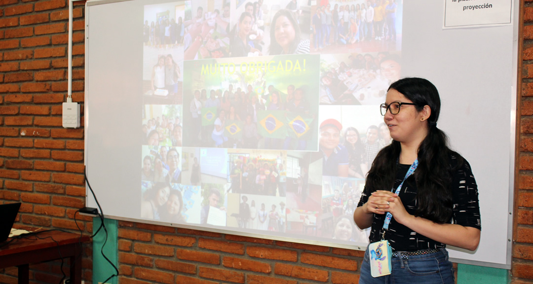Estudiante de la UNAN-Managua que ha recibido los cursos de portugués en el Centro Cultural comparte su experiencia.