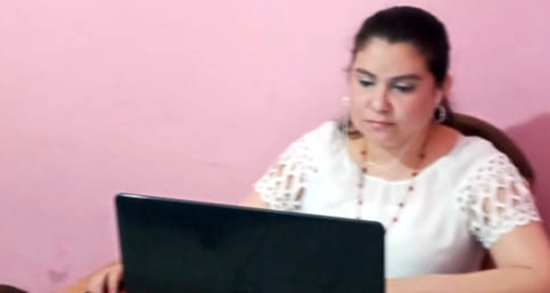 MSc. Violeta Gago, Coordinadora del Proyecto INICIA en la UNAN-Managua.