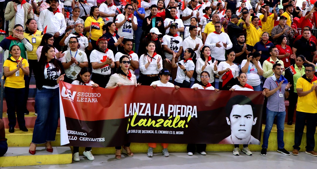 Militancia Sandinista celebra con alegría el cumpleaños del comandante Daniel Ortega