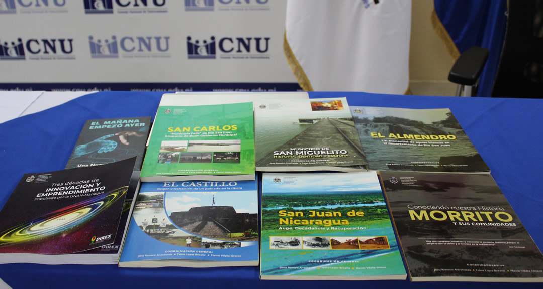 Libros a entregarse en Río San Juan, los cuales constituyen investigaciones de sus municipios.