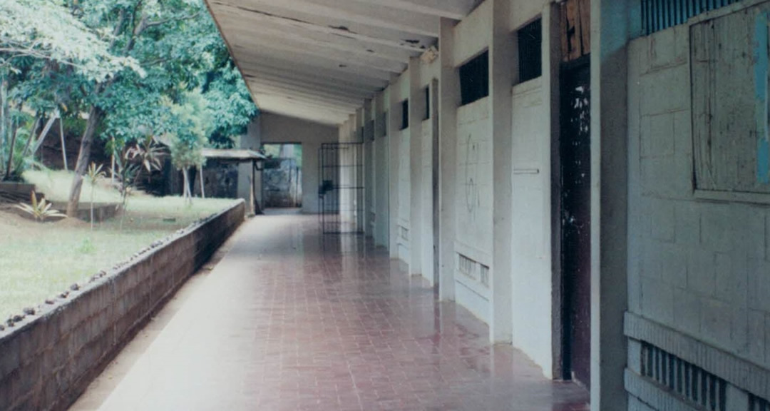 Pabellones de la UNAN-Managua.