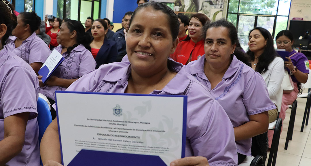 Reconocimiento a protagonistas productoras