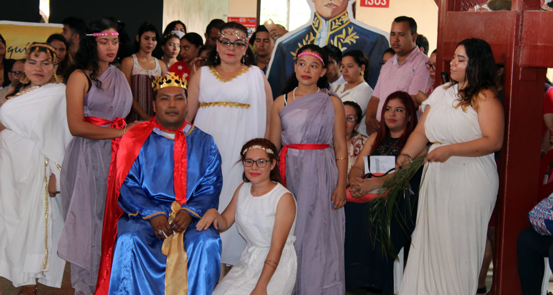 Participación de los grupos artísticos de la UNAN-Managua en la Jornada Dariana