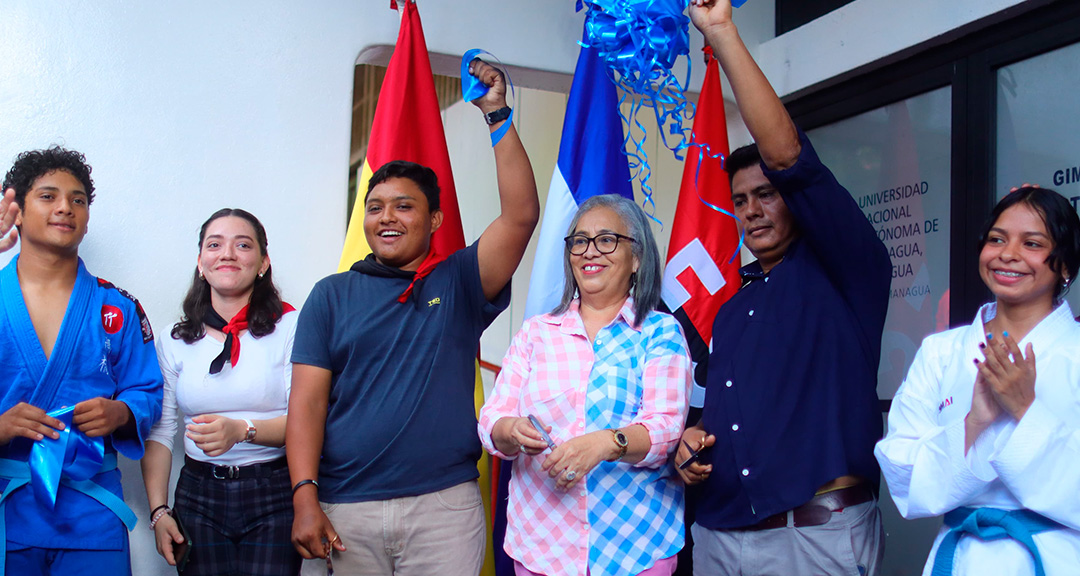 UNAN-Managua reina gura Moderno Gimnasio de Deportes de Combate Eugenio Rocha