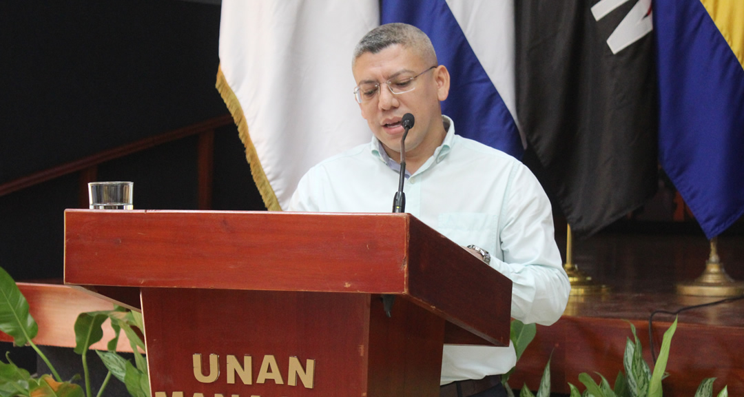 Máster Isaías Hernández, director de planificación y desarrollo del CNU.