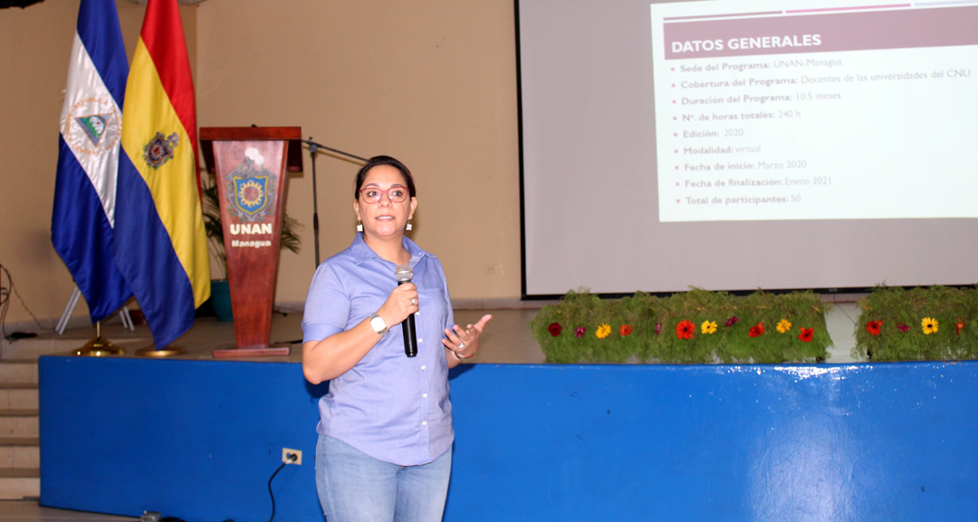 MSc. Tamara Pérez Rodríguez, presenta el Diplomado en Producción más Limpia.