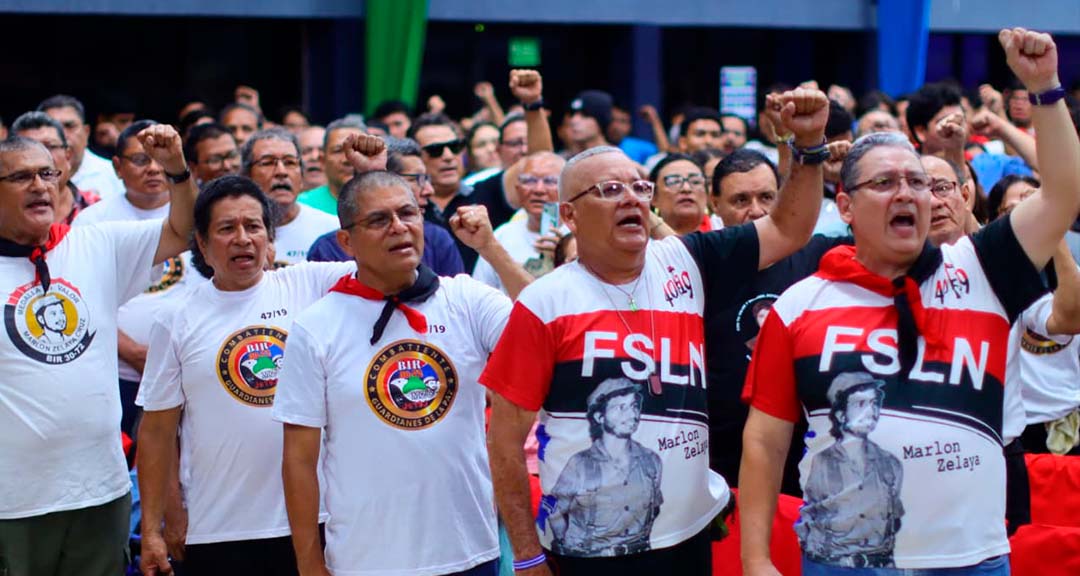 Militancia sandinista rememora el legado de los héroes de Las Tiricias