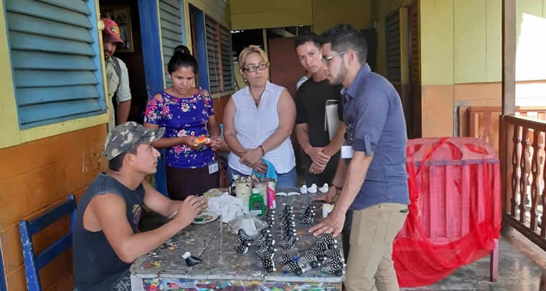 Autoridades de la UNAN-Managua visitaron a estudiantes de las carreras de Turismo Sostenible en Miraflor y de Desarrollo Rural Sostenible en la comunidad El Limón, Jalapa.