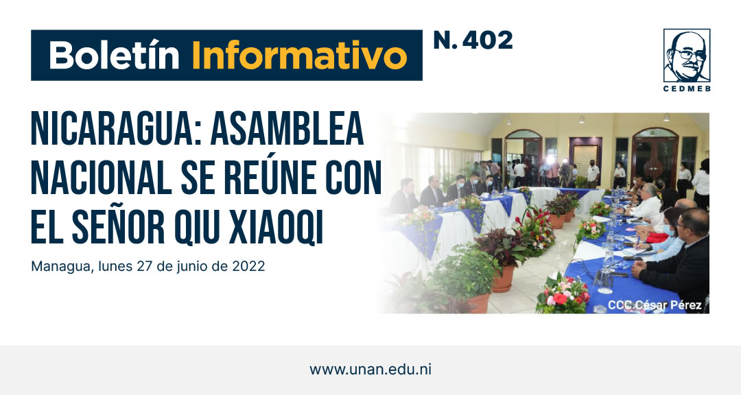 Boletín Informativo No.402