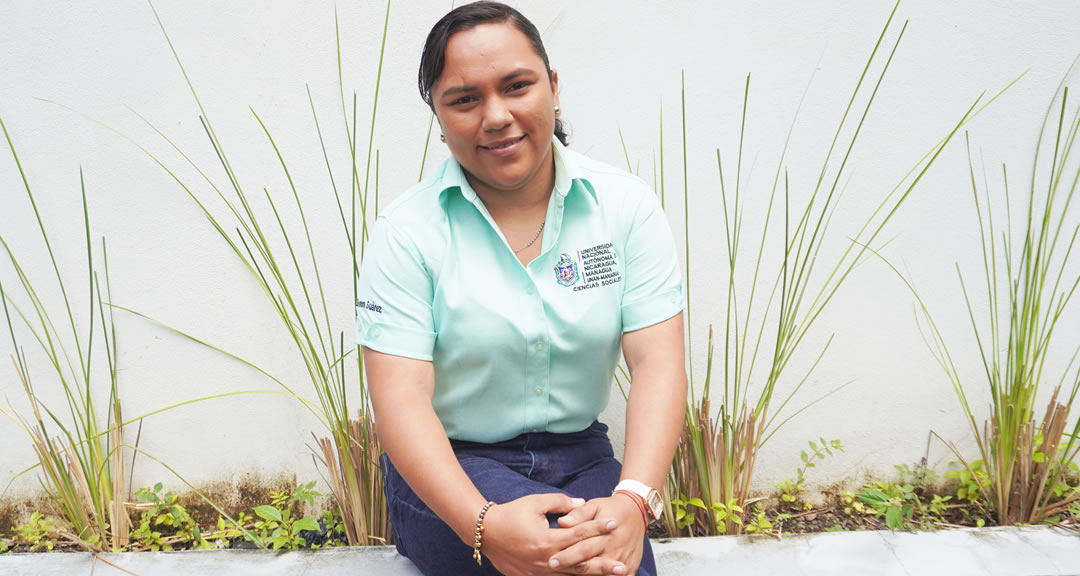 Para María Eleonora: estudiante del CUR Chontales, ser docente es lo esencial de su vida