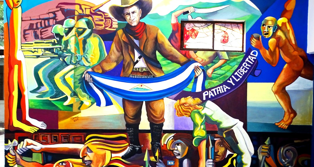 Mural de las Historias de las luchas del pueblo de Nicaragua