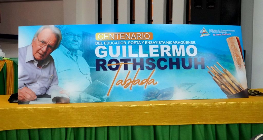 Inicio de la Jornada de celebración del Centenario de Nacimiento del Poeta Guillemo Rothschuh Tablada, el Padre de la Chontaleñidad
