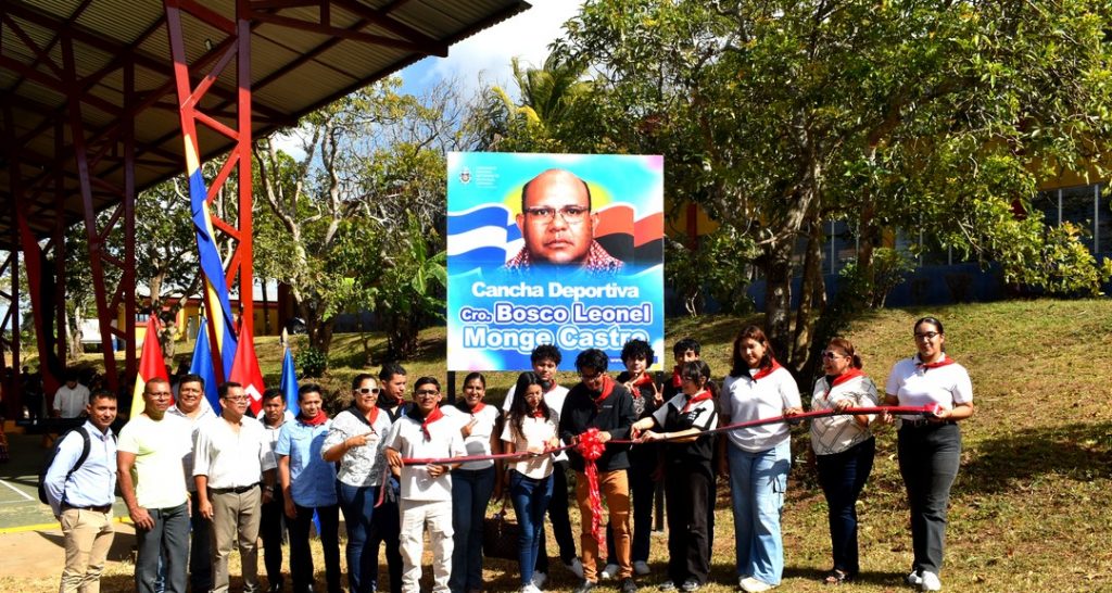 Inauguración de la Cancha Bosco Monge fortalece la recreación y el bienestar estudiantil