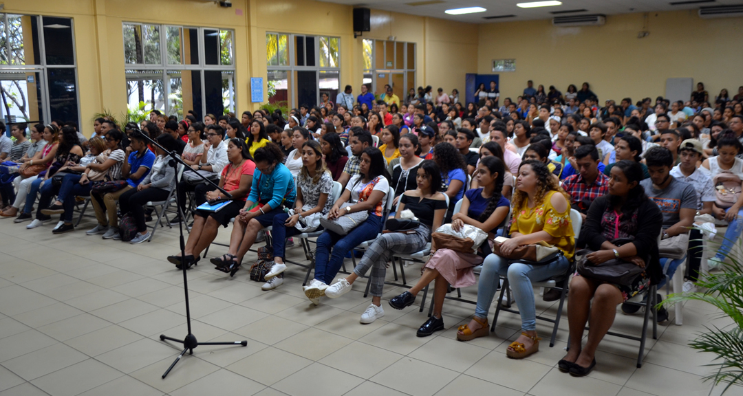 POLISAL y Facultad de Ciencias Económicas realizan talleres de inducción para estudiantes de nuevo ingreso