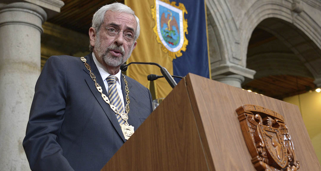  Doctor Enrique Graue Wiechers, rector de la UNAM. Foto cortesía: Universidad Nacional Autónoma de México