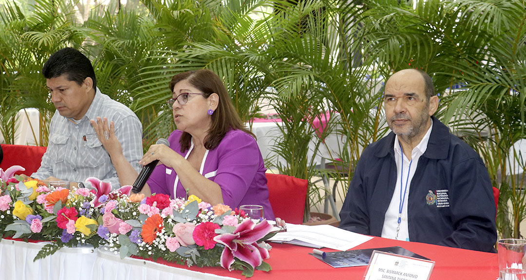 Dra. Ramona Rodríguez Pérez, rectora de la UNAN-Managua, brinda reflexiones del año académico 2022