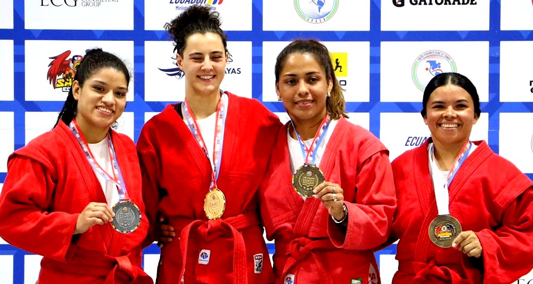 Representación destacada de nuestros atletas de sambo en Panamericano 2025